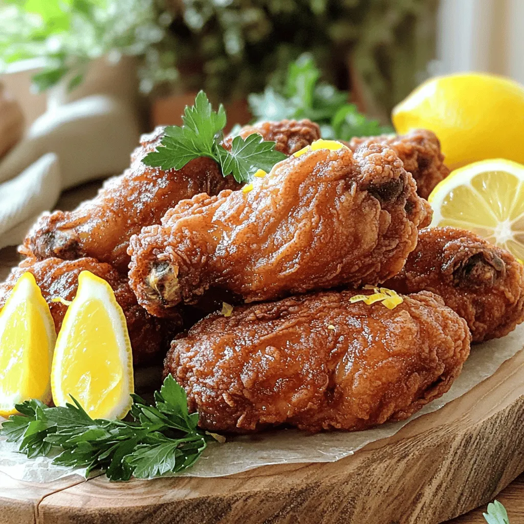 Lemon Tea Fried Chicken Crispy and Flavorful Delight