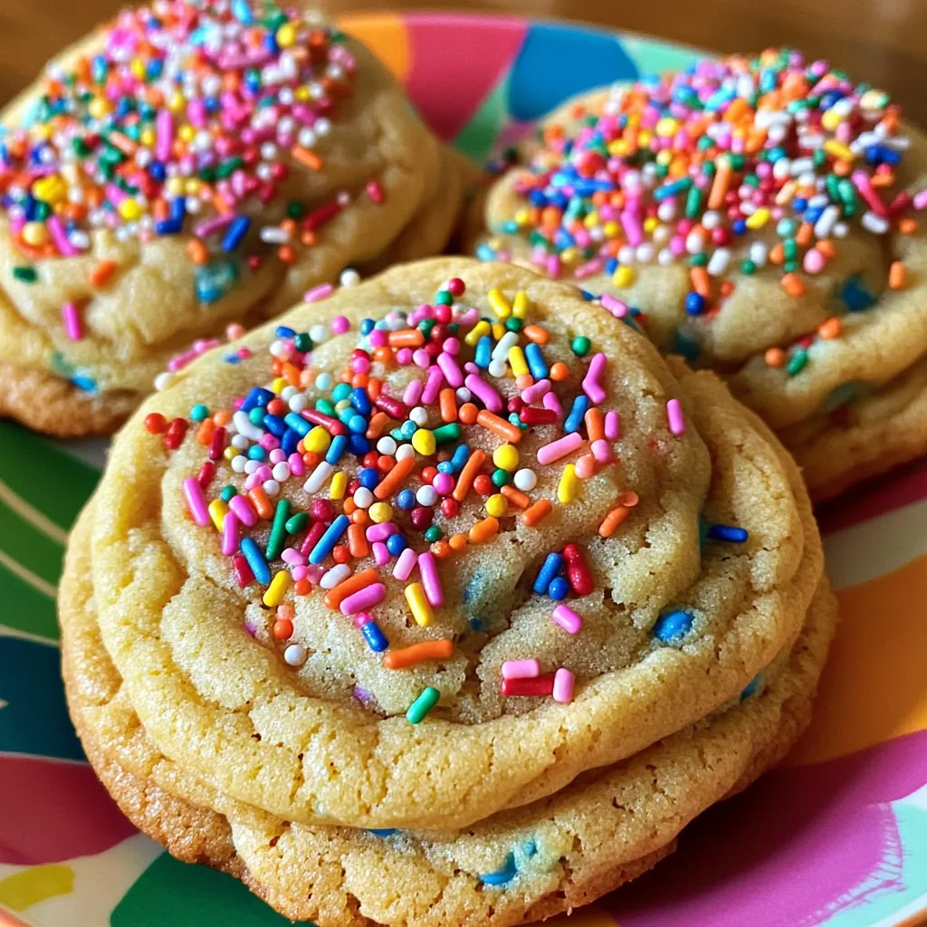 Funfetti Cake Batter Cookies Simple and Sweet Treat