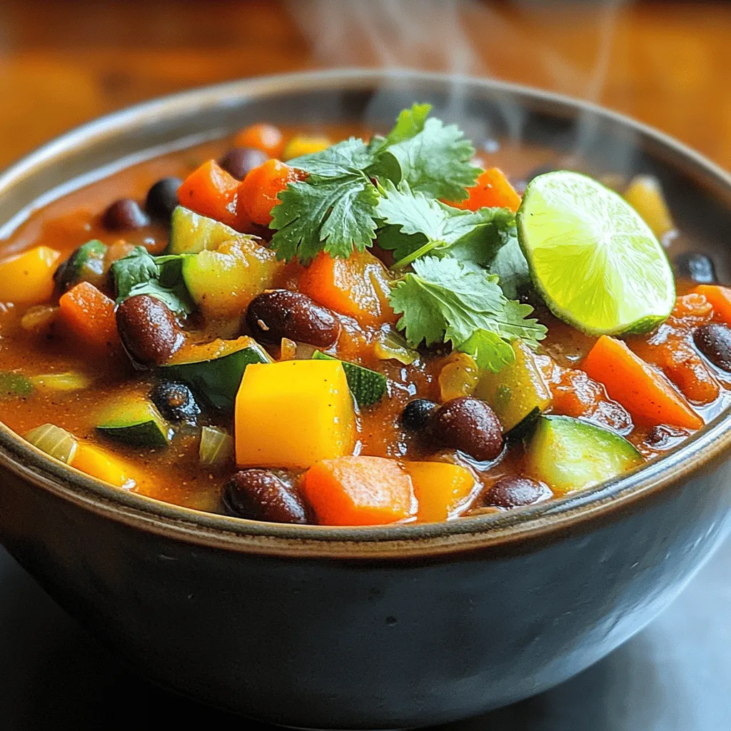 Veggie-Packed Chili Rich in Flavor and Nutrition