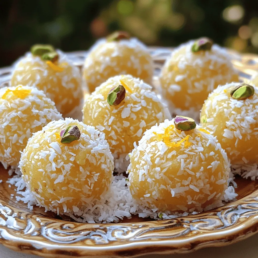 Orange Blossom Delight Balls Tasty Dessert Recipe