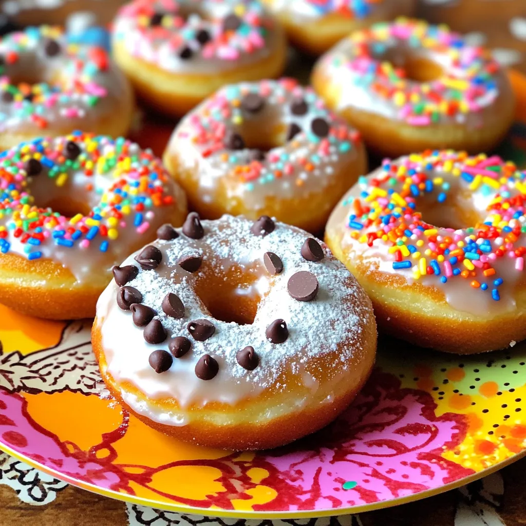 Cake Mix Donuts Simple and Delicious Treat Ideas