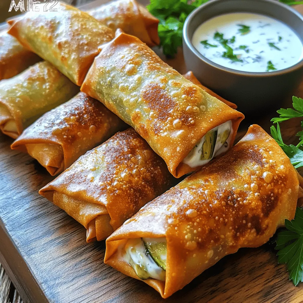 Savory Air Fryer Pickle Egg Rolls Quick and Easy Recipe