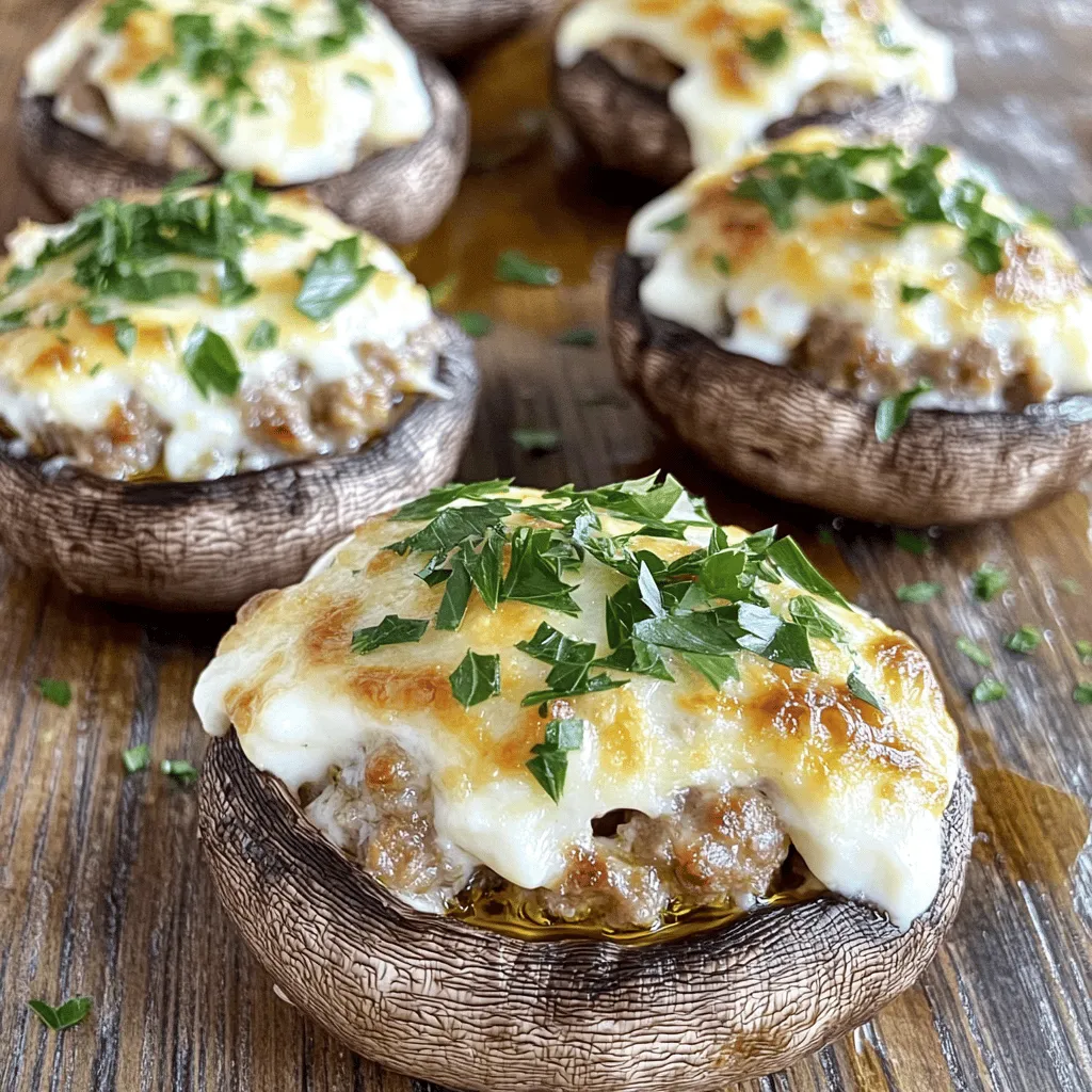 Savory Olive Garden Stuffed Mushrooms Easy Recipe