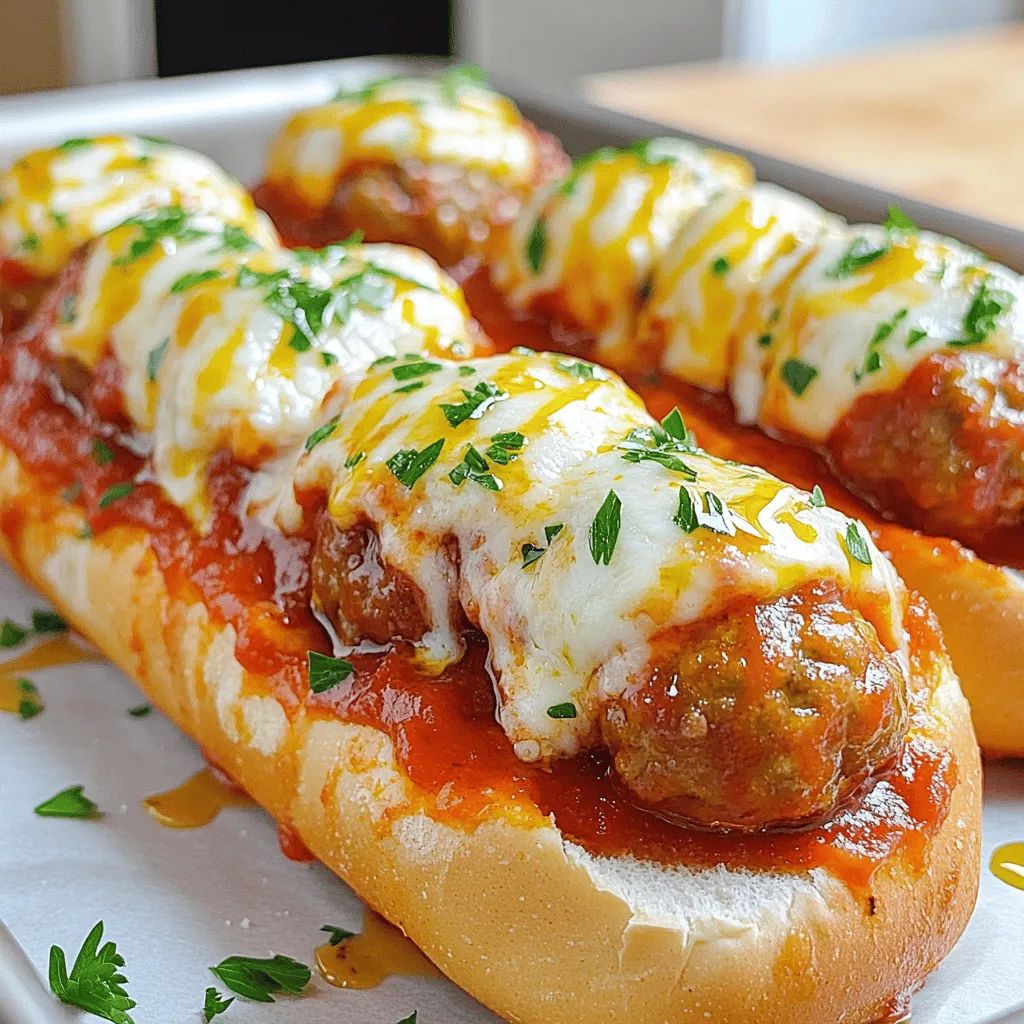 Homemade Meatball Subs Flavorful and Easy Recipe