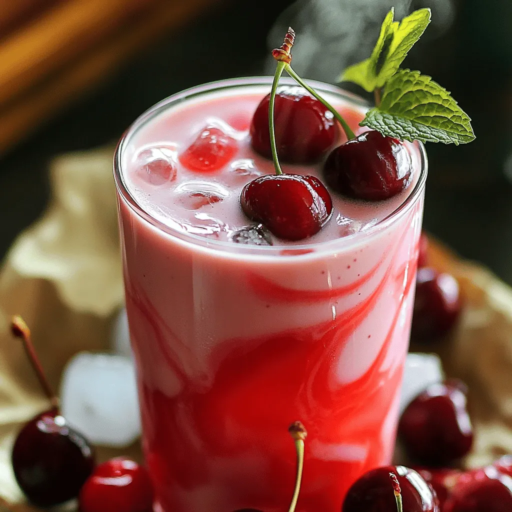 Cherry Earl Grey Milk Tea stands out for its bright, bold flavors. The flavor profiles of Earl Grey tea include fragrant bergamot and rich black tea. This classic tea gets an exciting twist with the addition of cherry. Cherries add a sweet and tart taste that balances the tea