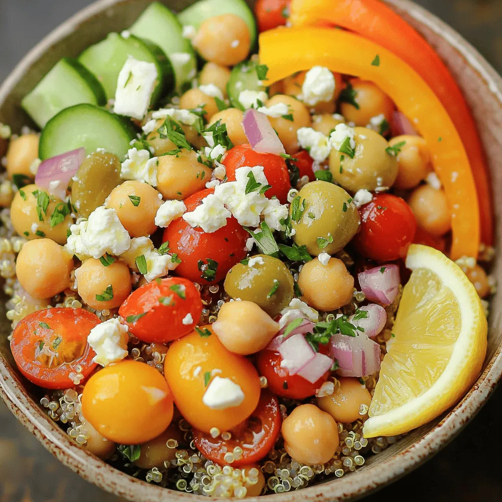 Mediterranean Quinoa Bowls Flavorful and Wholesome Meal