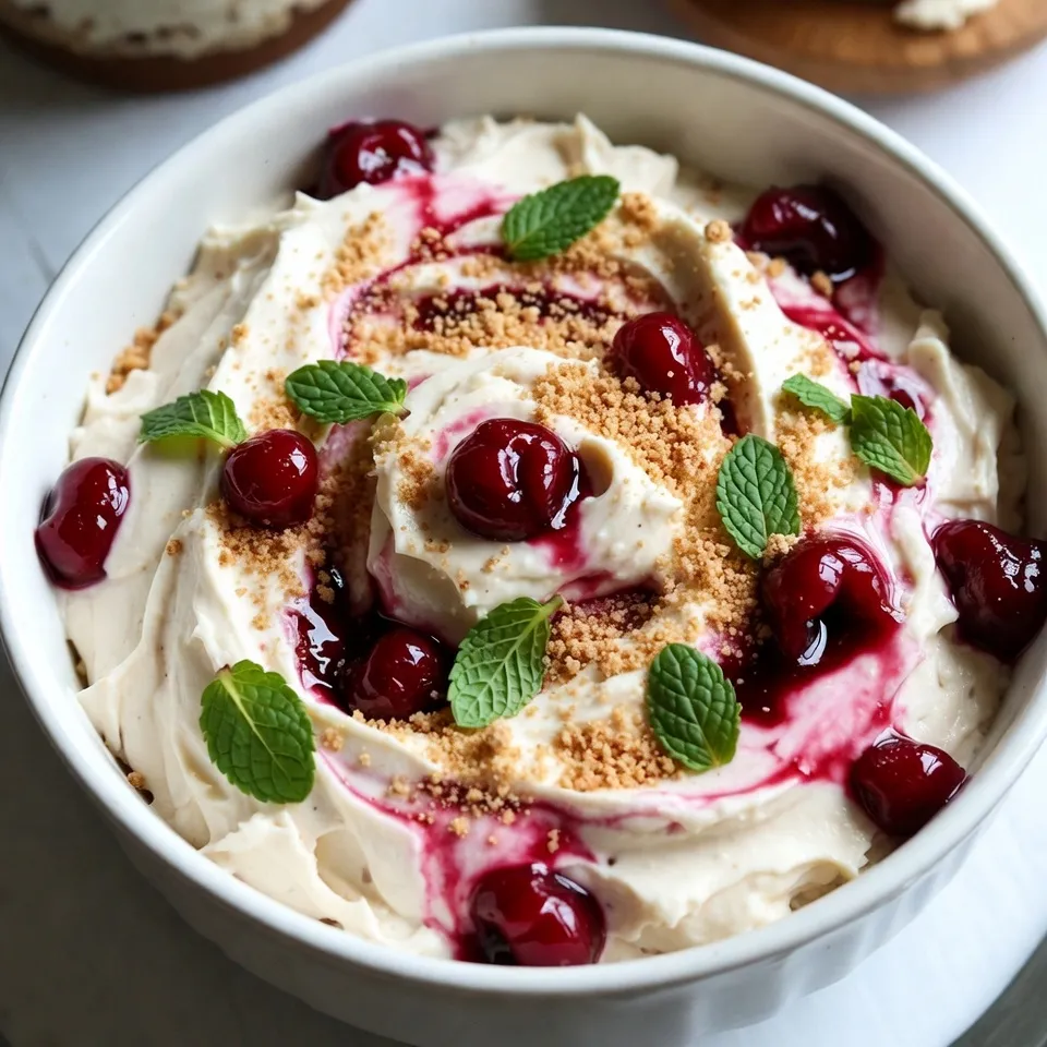 Cherry Cheesecake Dip Delightful and Simple Treat