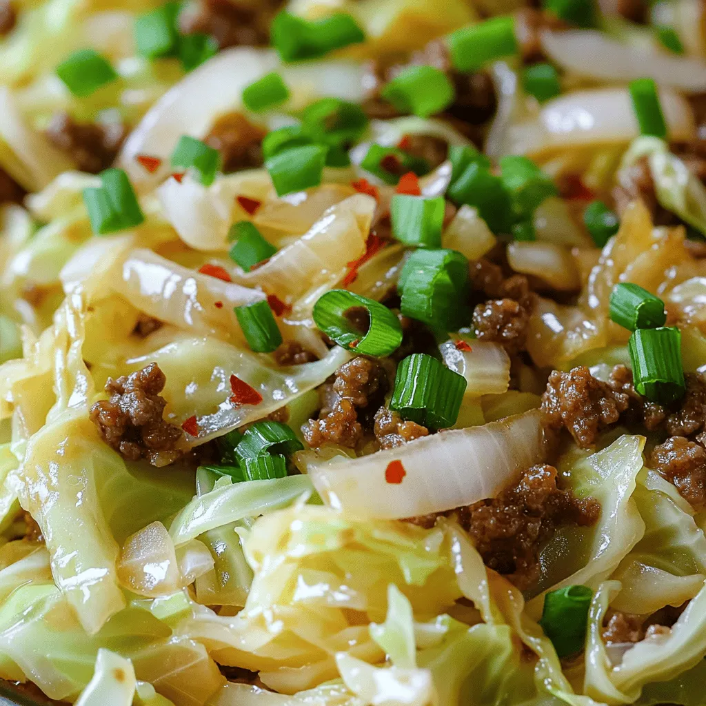In this dish, the key ingredients shine through. The star is ground beef, which adds rich flavor. I prefer using 85% lean ground beef for a good balance of taste and health. It provides protein and keeps you full longer.