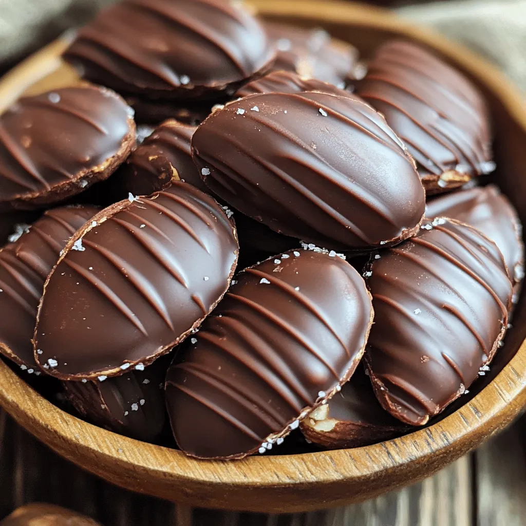 Chocolate-Dipped Almonds Delightful Treat to Enjoy