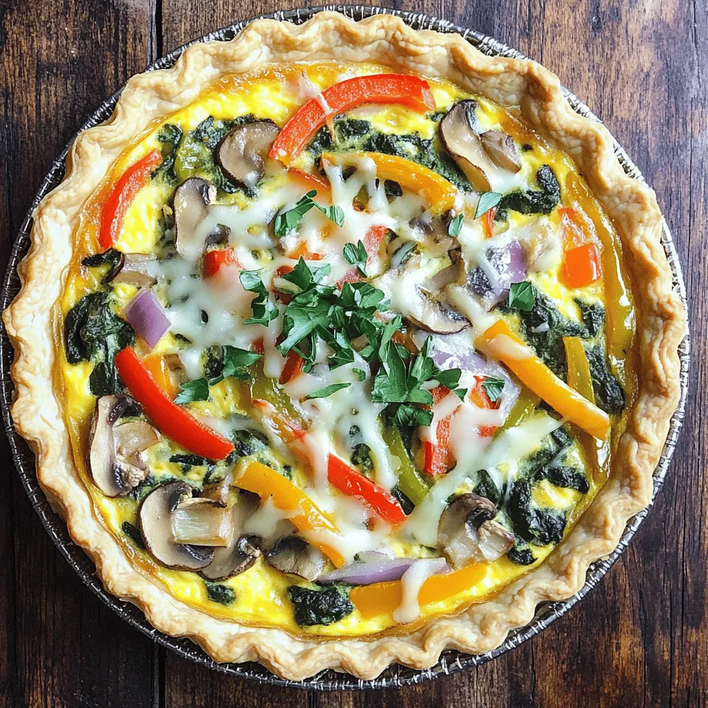 Veggie Loaded Quiche Flavorful and Wholesome Meal