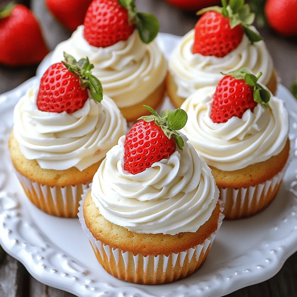 Strawberry Cupcakes Delightful and Easy Recipe