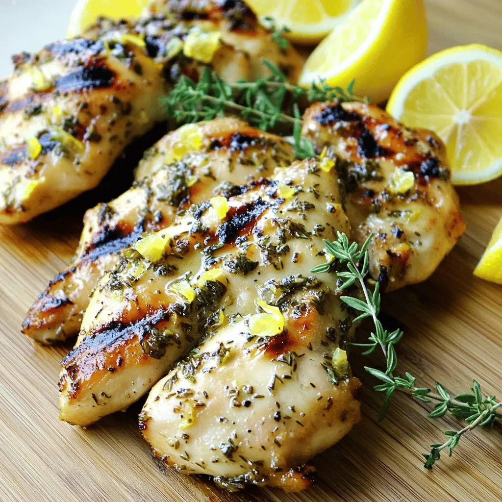 Grilled Lemon Herb Chicken Flavorful and Simple Dish