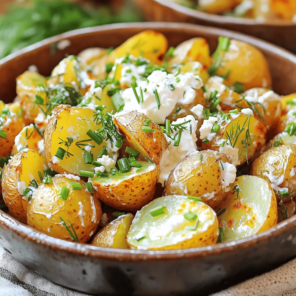 Crispy Herb Smashed Potato Salad Flavorful and Fresh