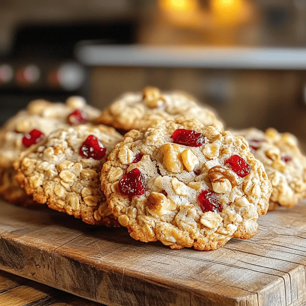 Cherry Oatmeal Cookies Tasty and Simple Delight