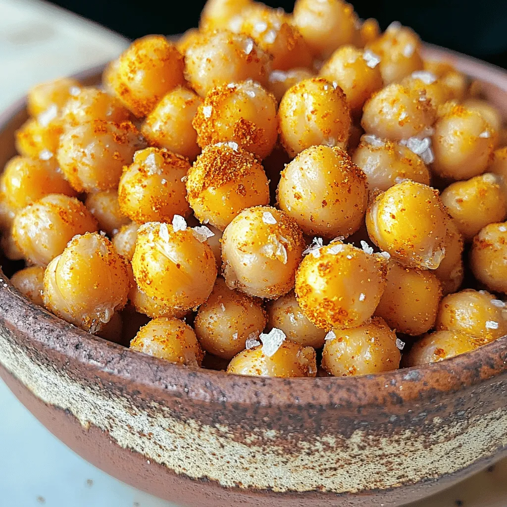 Crispy Air Fryer Chickpeas Flavorful and Simple Snack