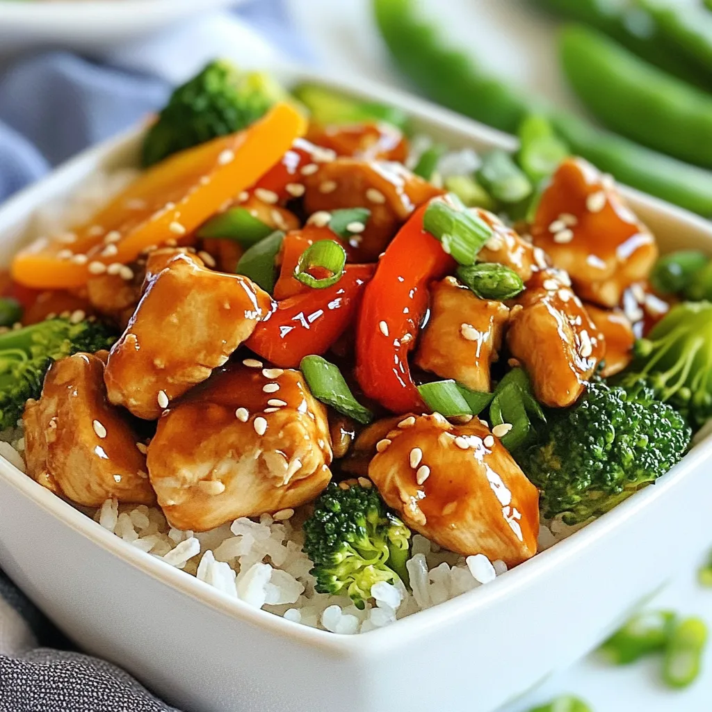 Teriyaki Chicken Rice Bowls Flavorful and Easy Meal
