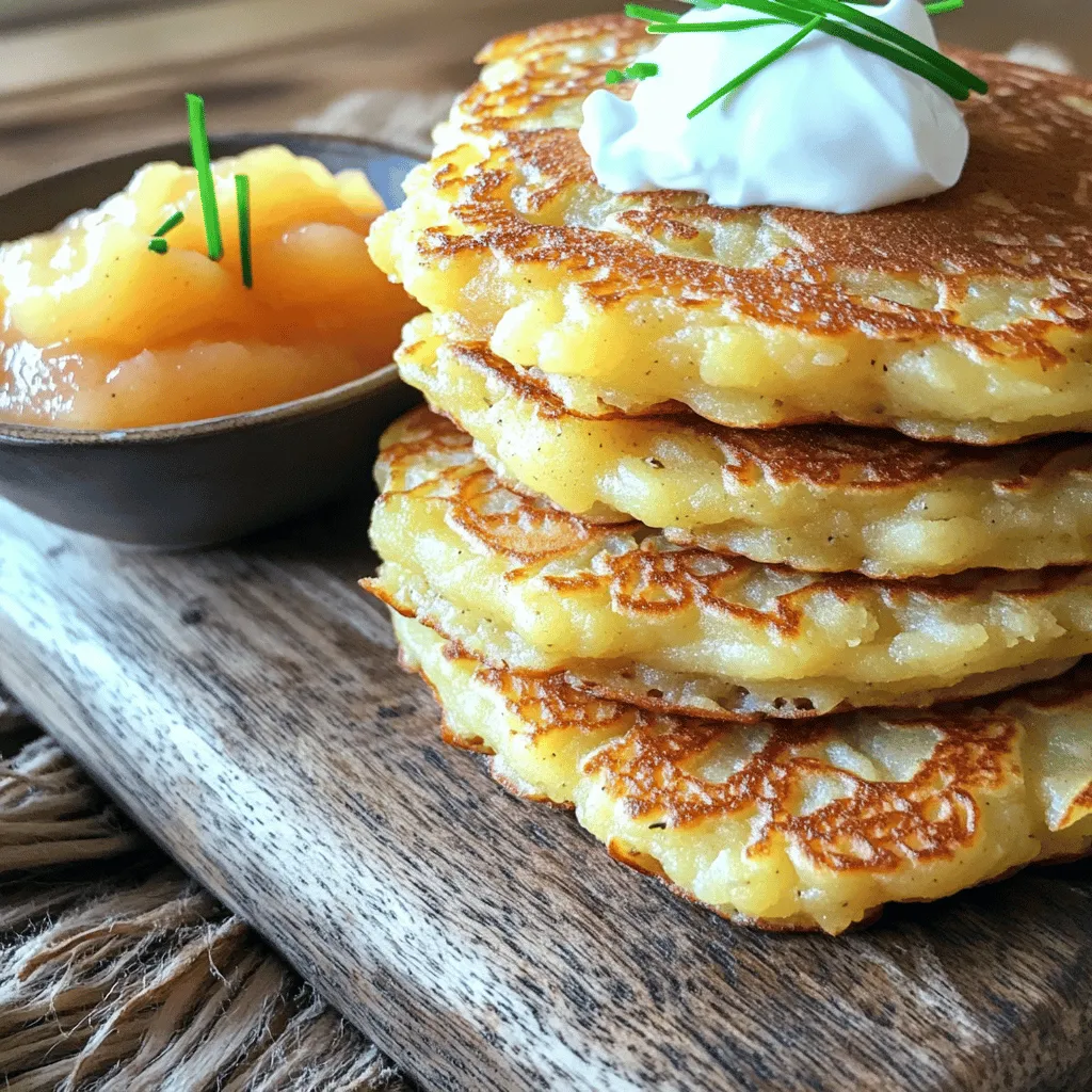German Potato Pancakes Crispy and Flavorful Recipe