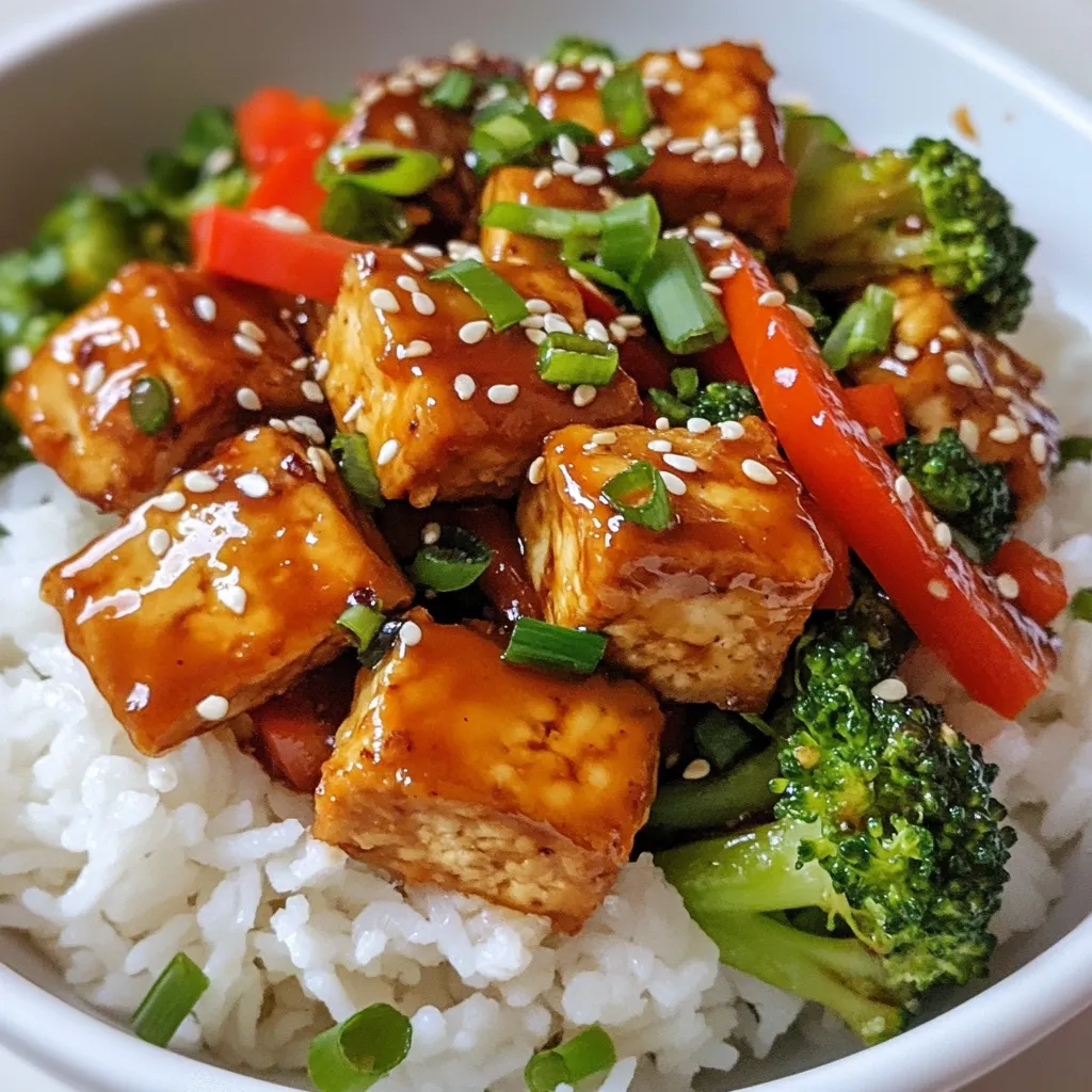 Teriyaki Tofu Stir Fry Quick and Flavorful Recipe