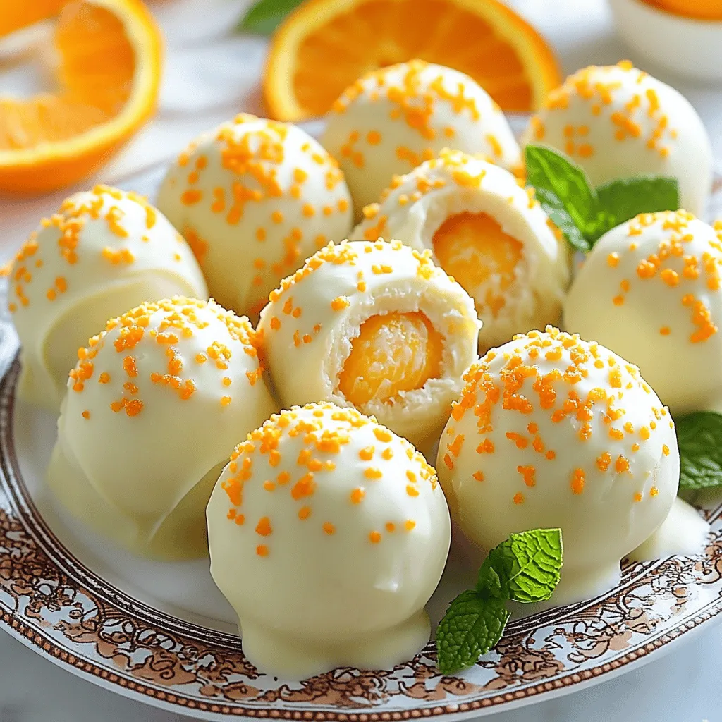 No bake orange creamsicle truffles are a sweet treat that combines creamy and fruity flavors. These truffles are fun to make and fun to eat. They remind me of warm summer days and childhood ice cream trucks. The best part? You don’t need an oven to make them!