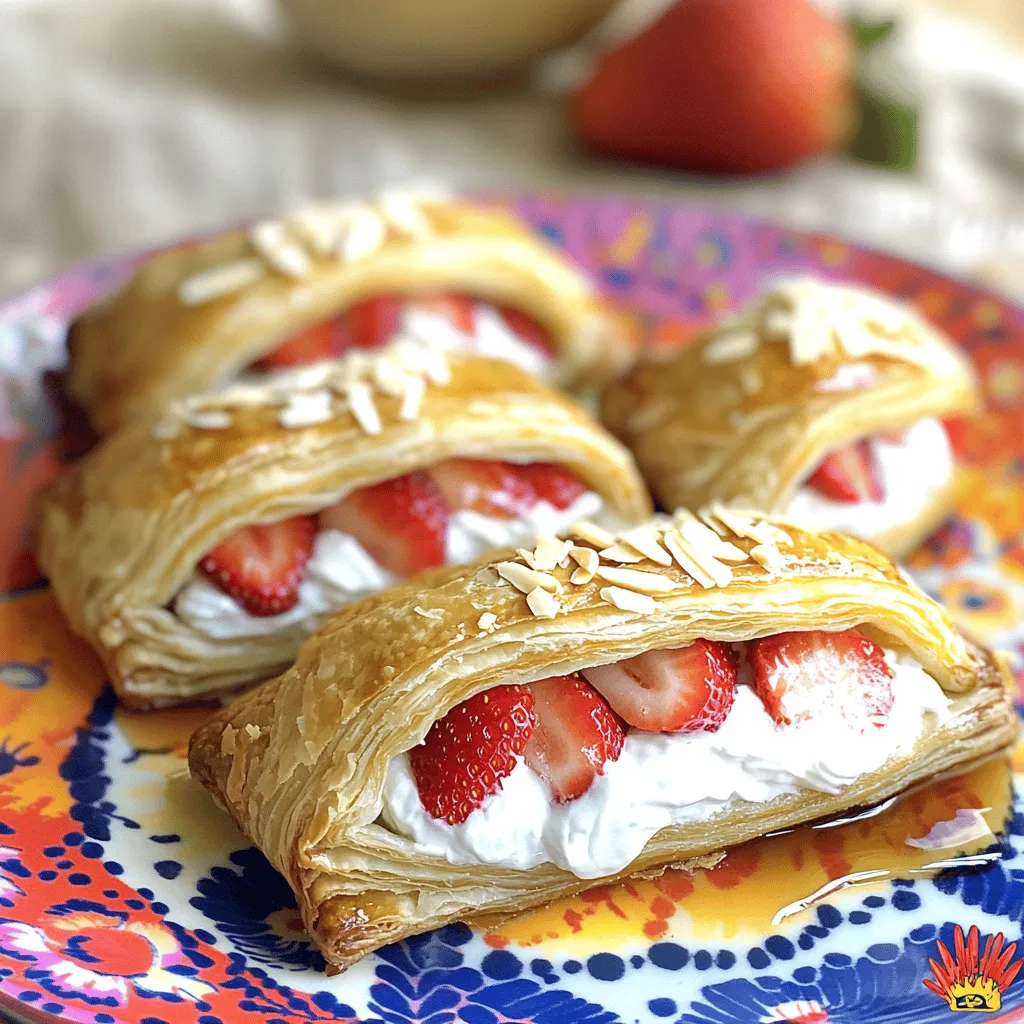 Choosing vegan pastries brings many benefits. First, vegan desserts often use simple ingredients. This means they can be lighter and healthier. For instance, this plant-based Danish recipe uses coconut cream, which adds a rich flavor without dairy. It also uses fresh strawberries, making it a sweet and fruity treat.