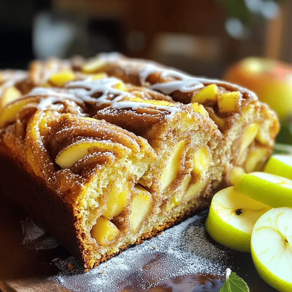 Bakery-Style Apple Pie Cinnamon Bread Sweet Delight
