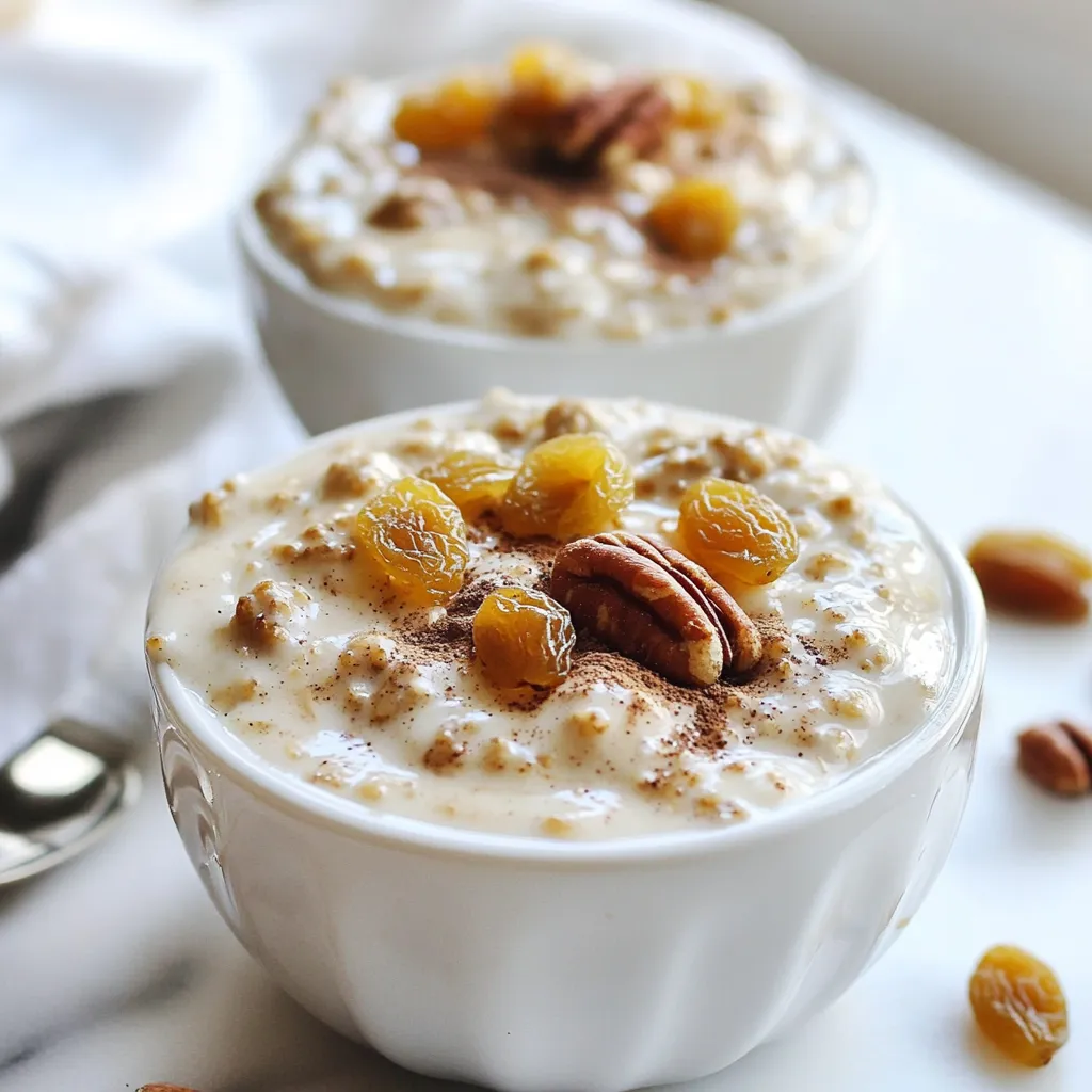 Cinnamon Roll Overnight Oats Easy and Tasty Recipe