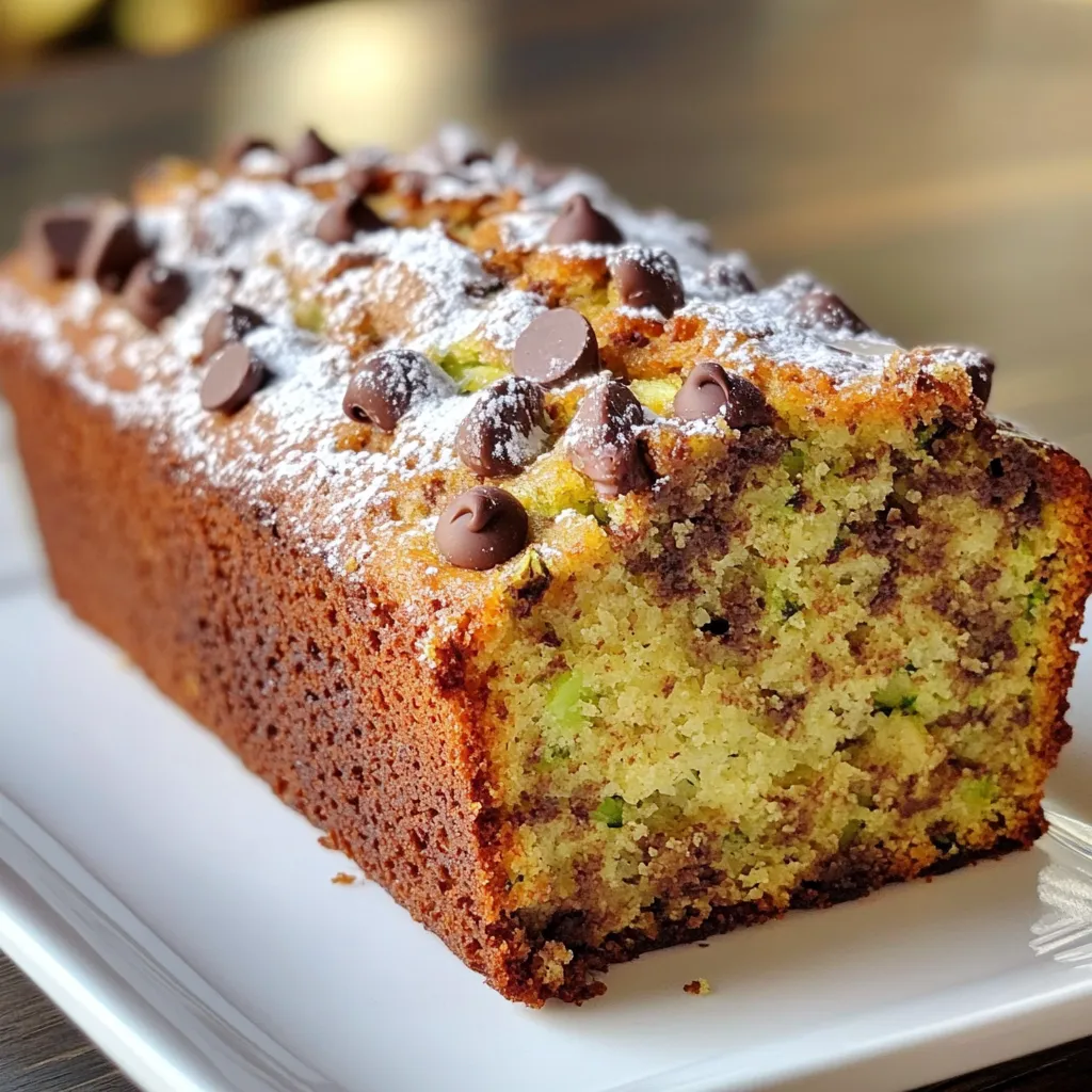 Chocolate Chip Zucchini Bread Rich and Flavorful Treat