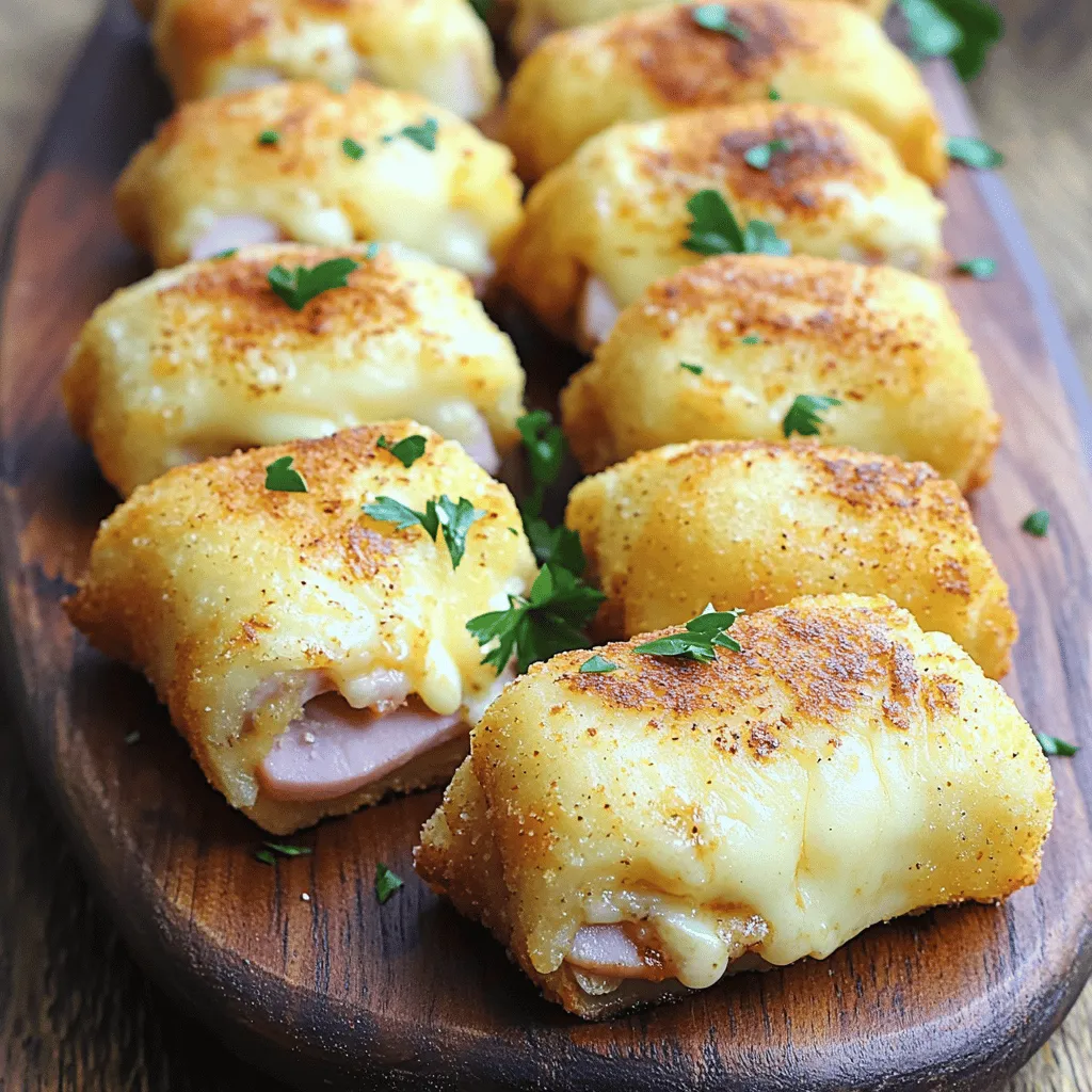 Chicken cordon bleu bites are a fun twist on the classic dish. They are small, tasty morsels filled with chicken, ham, and Swiss cheese. These bites are perfect for parties or gatherings. They pack all the flavor of the original dish but are easy to eat. You can pop them in your mouth and enjoy!
