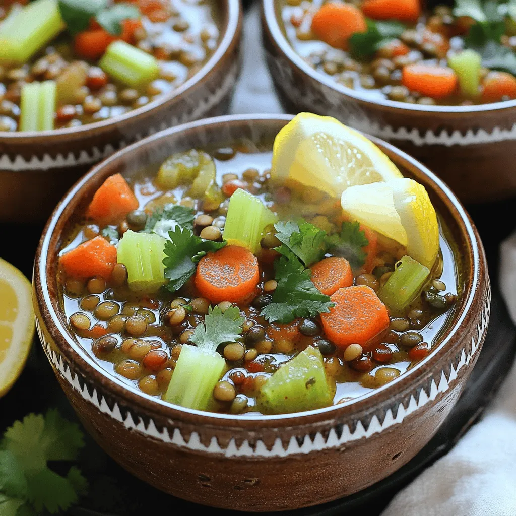 Spicy Lentil Soup Flavorful and Healthy Meal Option