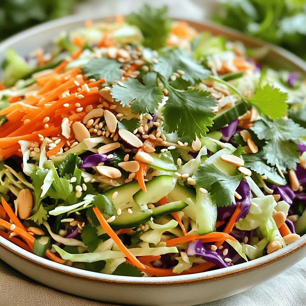 Sesame Crunch Asian Slaw Fresh and Flavorful Recipe