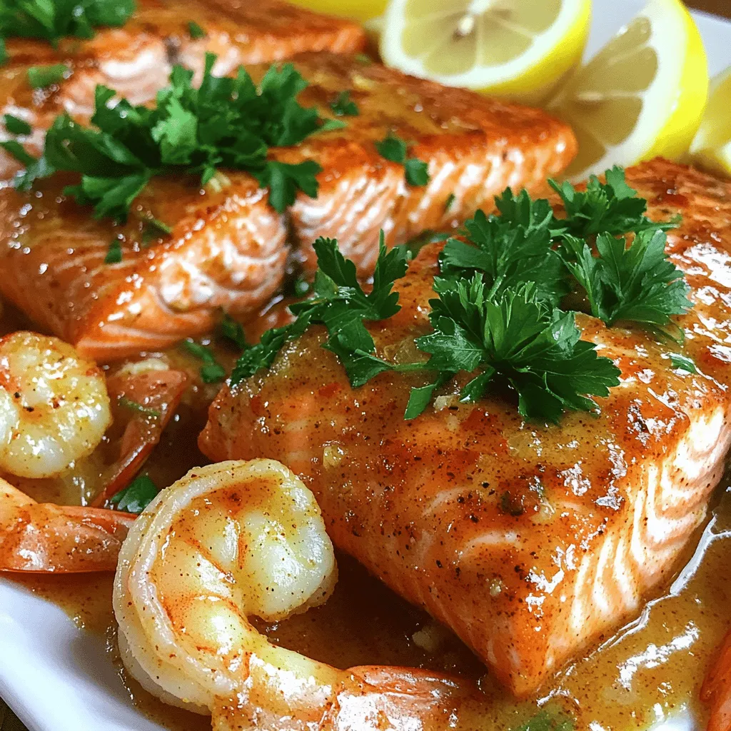 When cooking a cajun salmon recipe with shrimp, you need fresh, quality ingredients. Each item adds to the dish