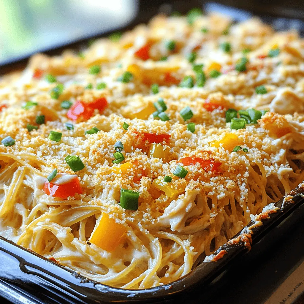 Monterey Chicken Spaghetti Bake Savory One-Pot Meal