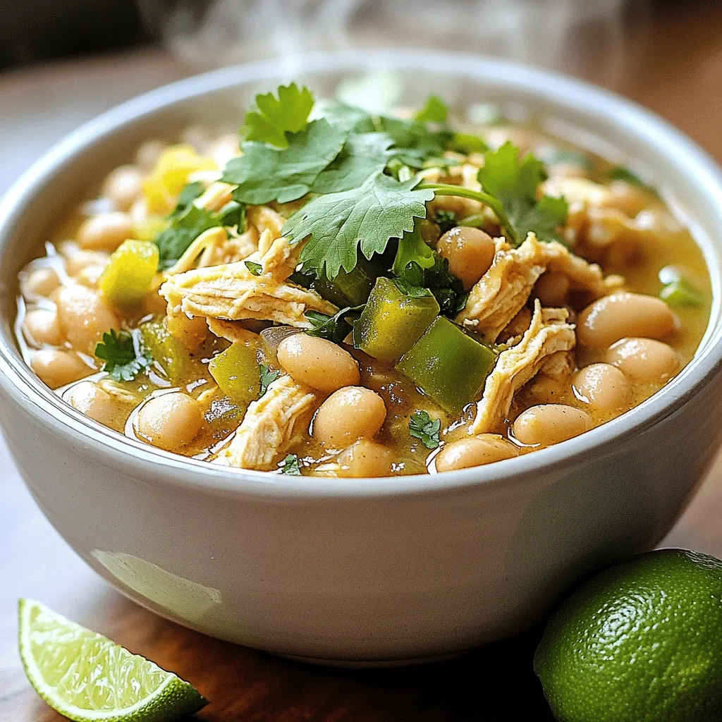 Satisfying Slow Cooker White Bean Chicken Chili Recipe
