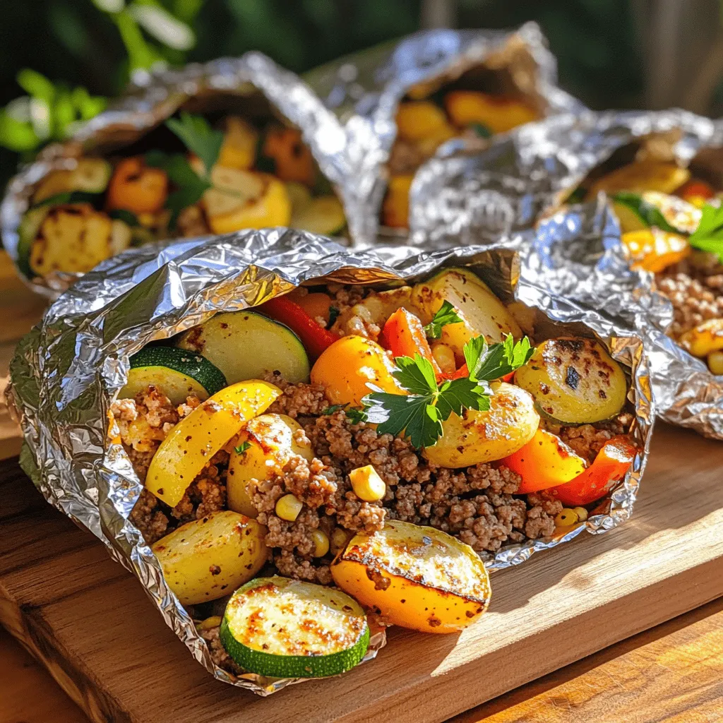 Grilled Hobo Dinner Packets Simple and Tasty Meal