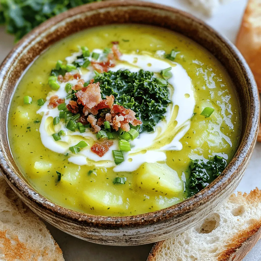 Colcannon Soup Flavorful and Hearty Irish Delight