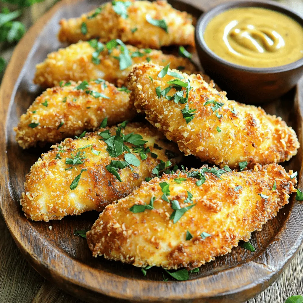 Easy Baked Chicken Tenders Crispy and Delicious Meal