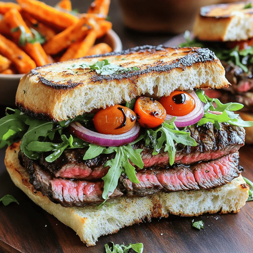 To make a great steak sandwich, you need fresh and quality ingredients. First, choose the best steak for your sandwich. I recommend ribeye steaks. They are juicy and full of flavor. You will need two ribeye steaks, each about 8 ounces.
