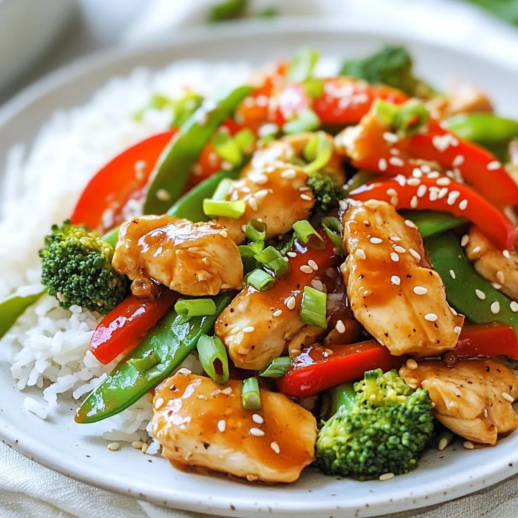Easy Asian Chicken Stir Fry Tasty and Quick Meal