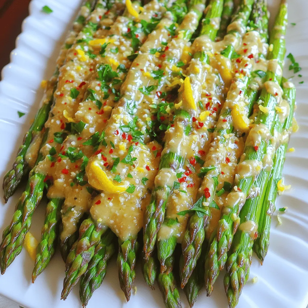 Lemon Garlic Asparagus Quick and Flavorful Side Dish