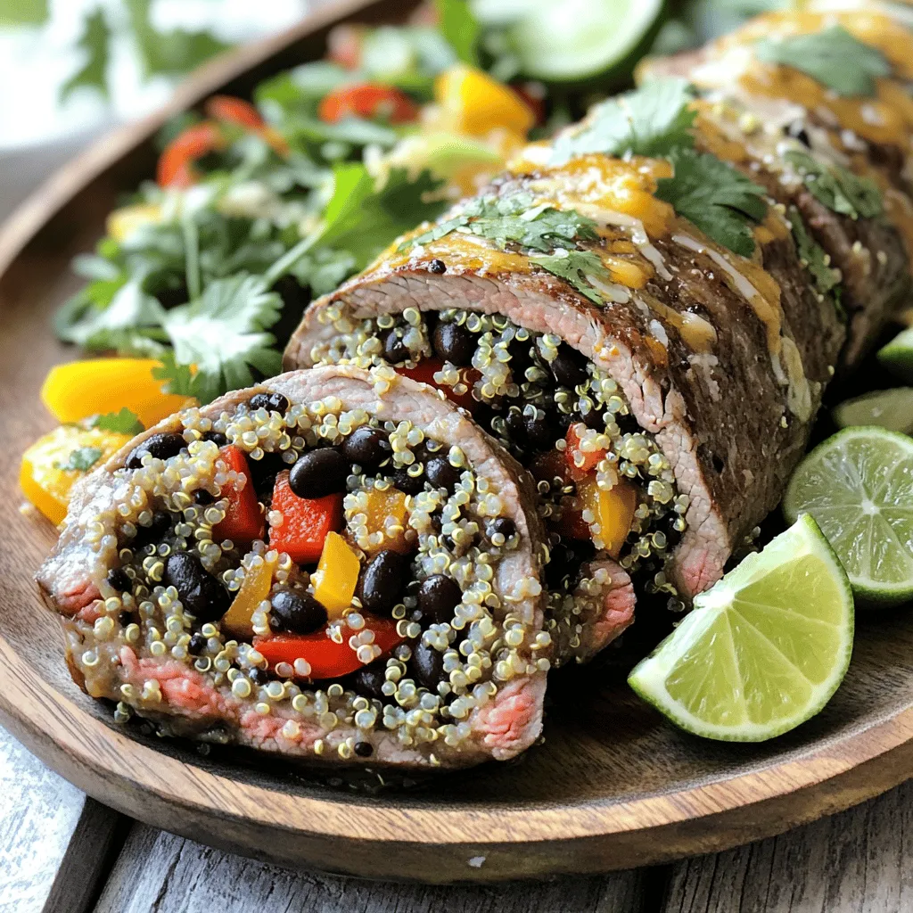 To make a great stuffed flank steak recipe, you need fresh, quality ingredients. The main star is the flank steak itself. This cut is lean yet flavorful. It is perfect for stuffing.