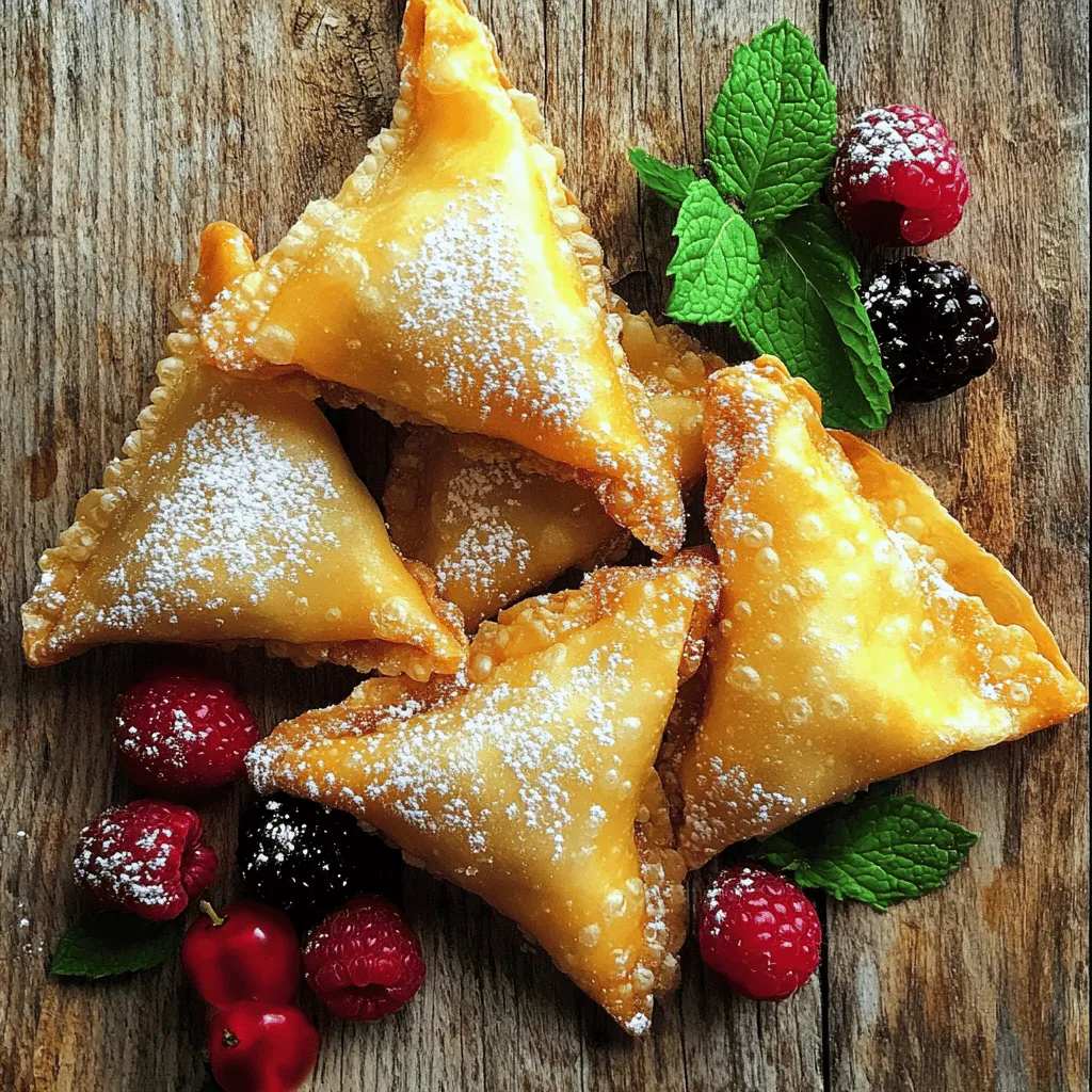 Sweet Cream Cheese Wontons Delicious and Easy Recipe