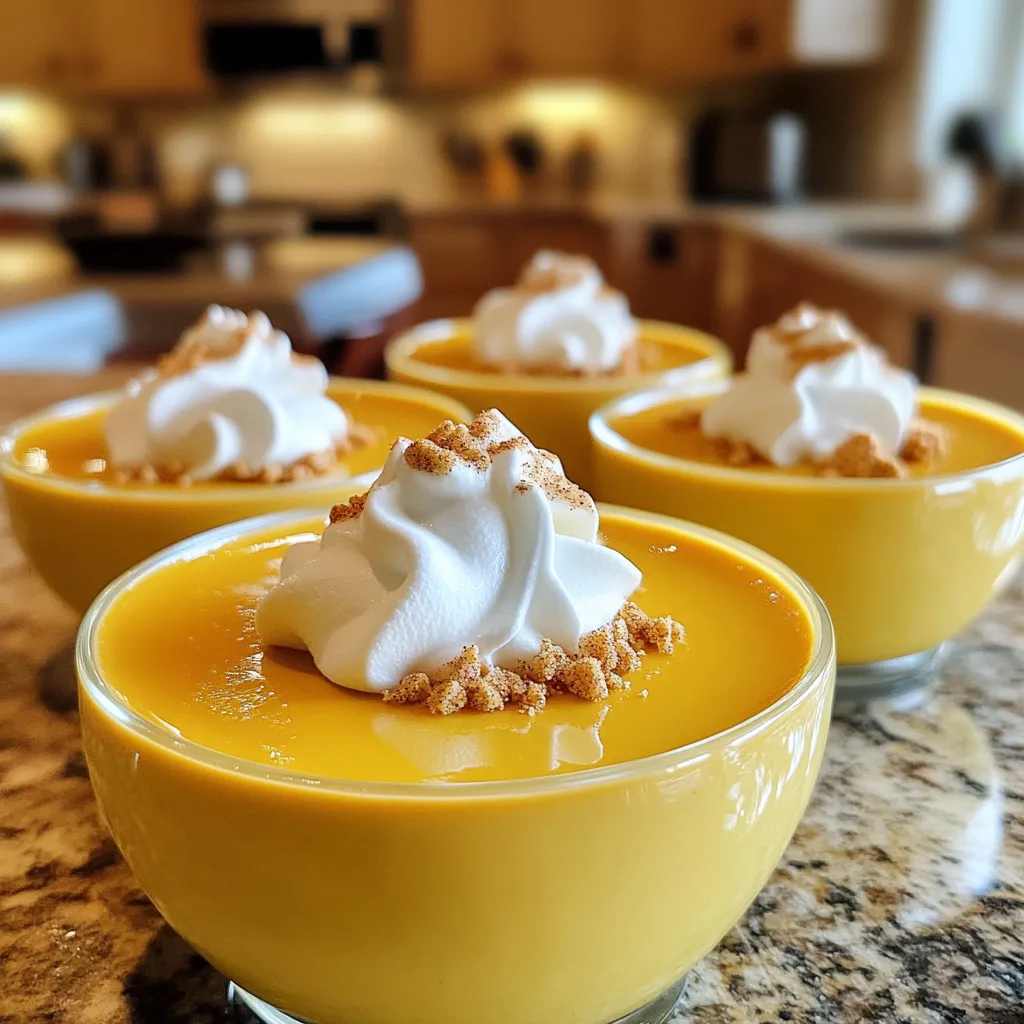 Pumpkin Spice Panna Cotta Creamy Fall Delight
