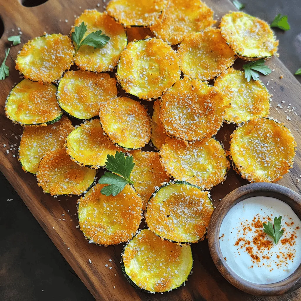 Oven-Baked Zucchini Chips Crunchy and Flavorful Snack