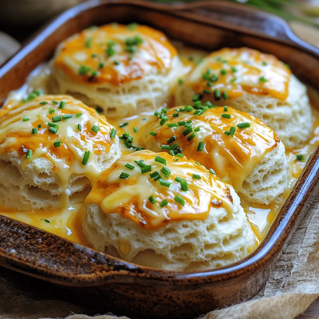 To make cheesy butter swim biscuits, you need some simple ingredients. Gather 2 cups of all-purpose flour, 1 tablespoon of baking powder, 1 teaspoon of salt, and 1 cup of shredded sharp cheddar cheese. You will also need 1/4 cup of cold butter, cubed, and 1 cup of milk. Lastly, prepare 1/4 cup of melted unsalted butter and 1 tablespoon of dried chives if you like.