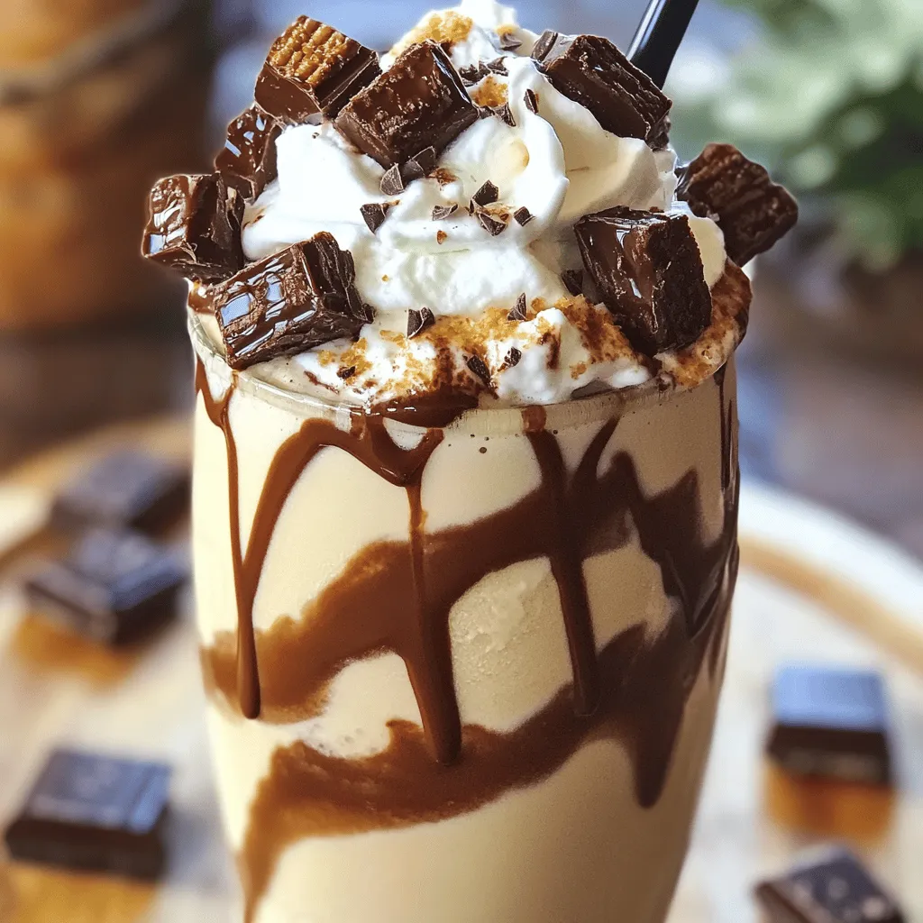 Easy Snickers Milkshake Simple and Delicious Recipe
