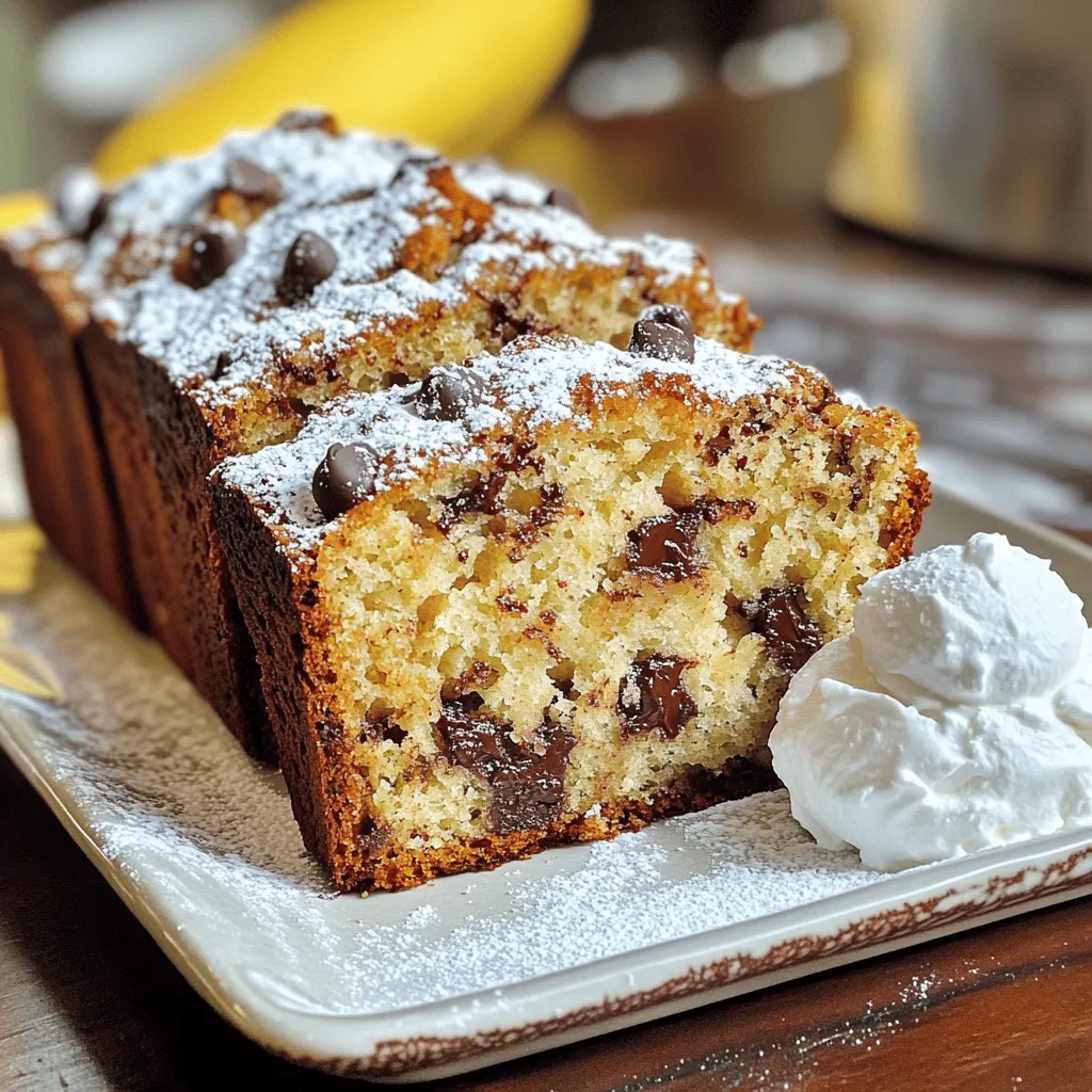 Chocolate Chip Banana Bread Simple and Tasty Recipe