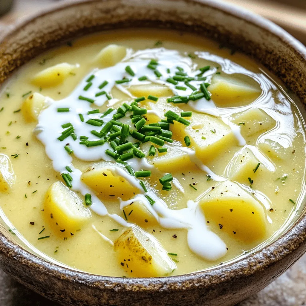 Easy Creamy Potato Soup Cozy and Comforting Recipe