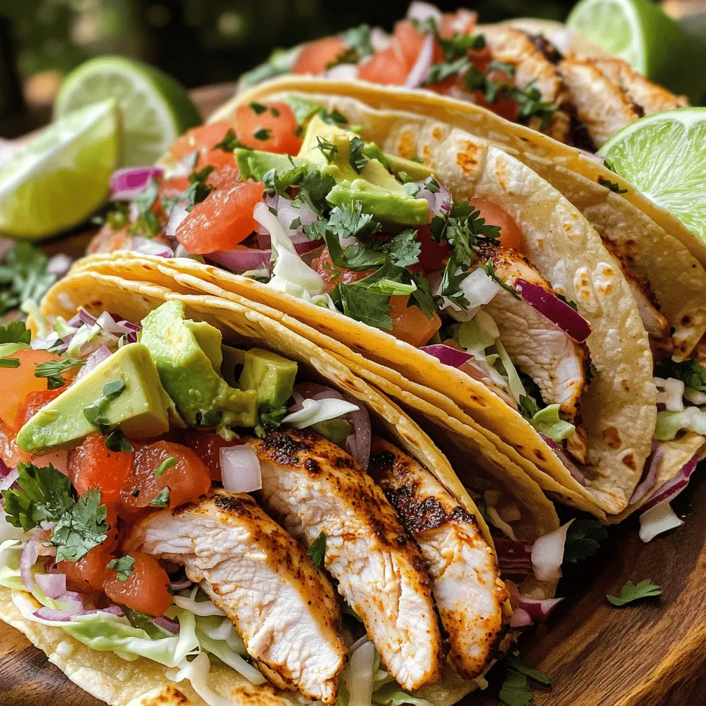 Chipotle Chicken Tacos Flavorful and Easy Recipe