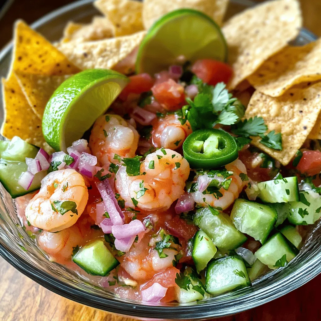 Easy Shrimp Ceviche Recipe Fresh and Flavorful Dish