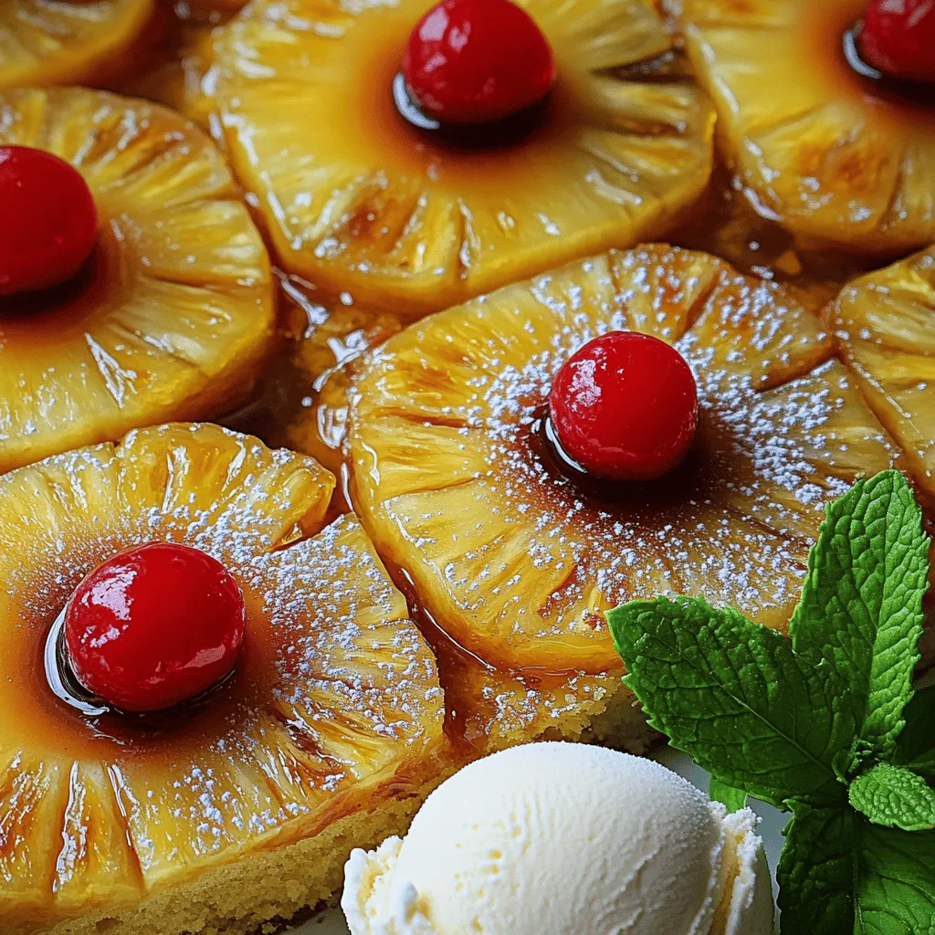 Hawaiian Pineapple Upside-Down Cake Delicious Recipe